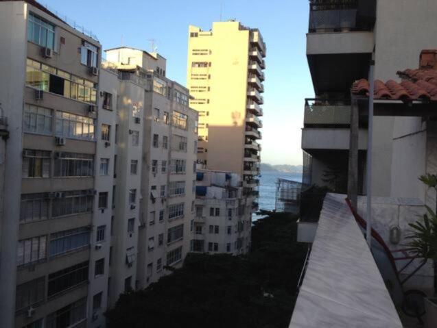 Estudio Em Cobertura Na Praia De Copa-Posto 6 Rio de Janeiro Exterior foto